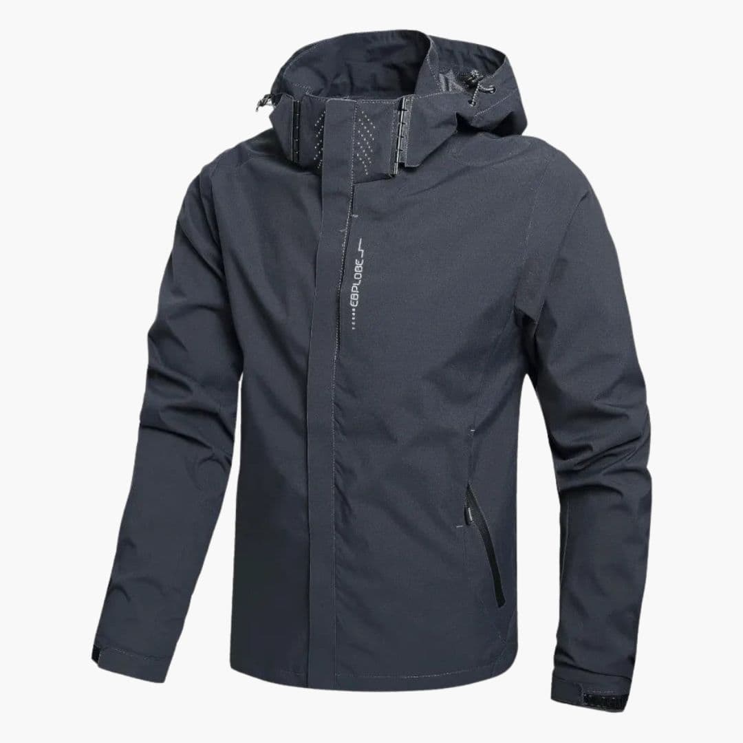 Unisex-huppari vetoketjulla