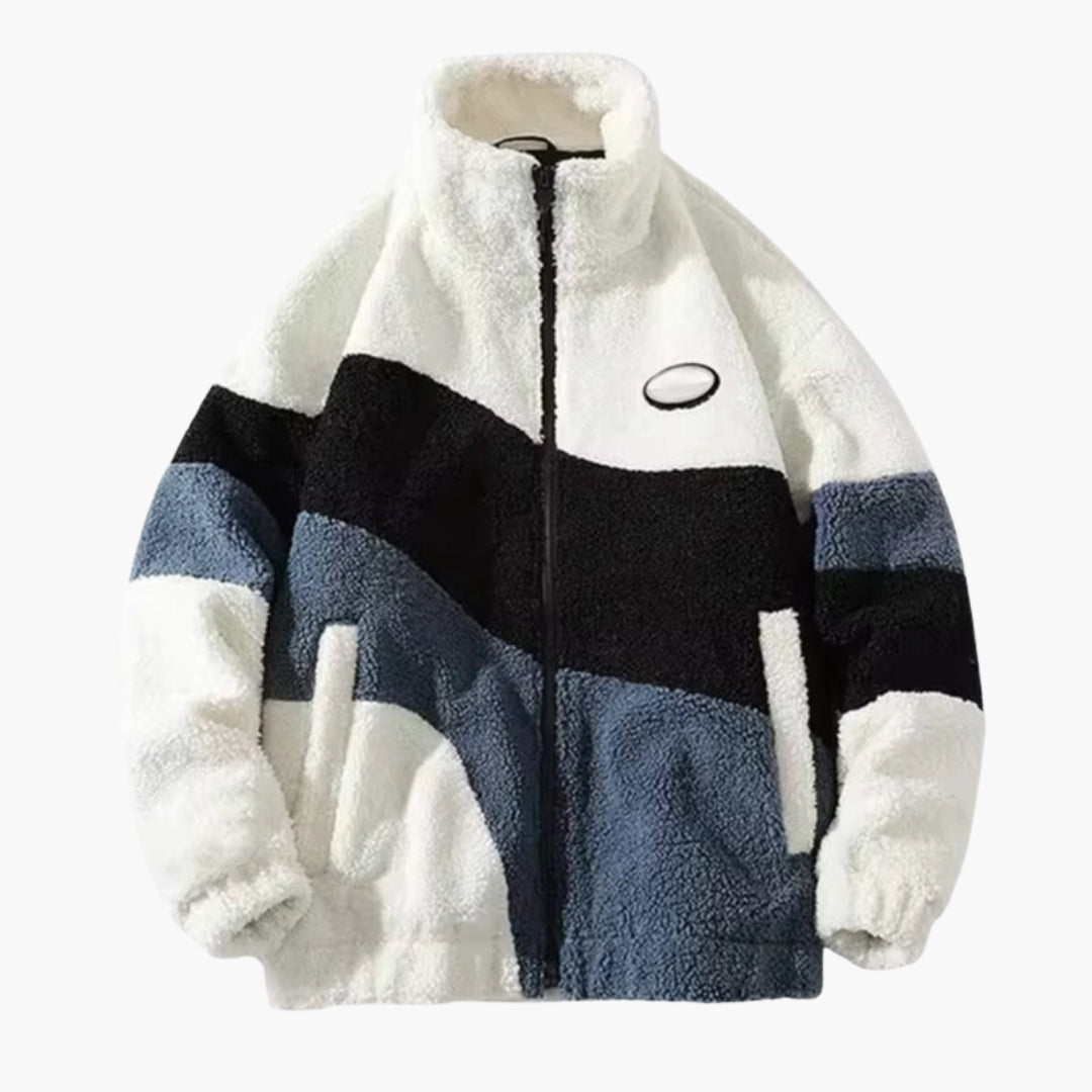 Veste vintage homme avec fermeture zippée