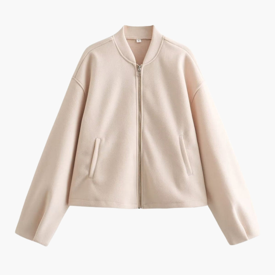 Blouson bomber til kvinder med moderne pasform