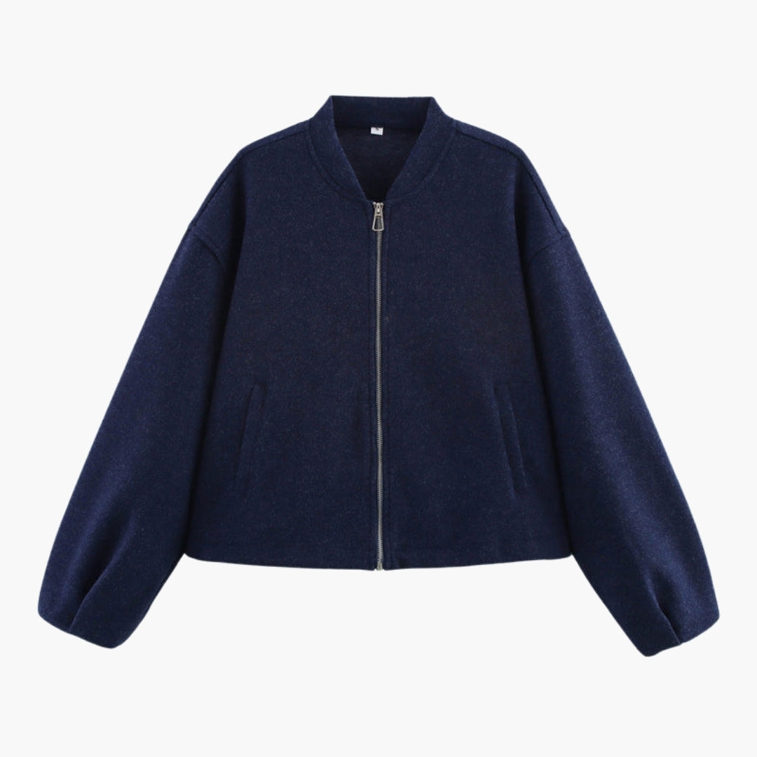 Blouson bomber til kvinder med moderne pasform