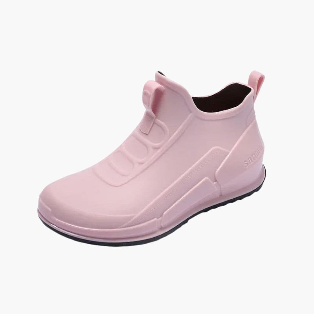 Damenstiefel zum Hineinschlüpfen mit profiliertem Absatz