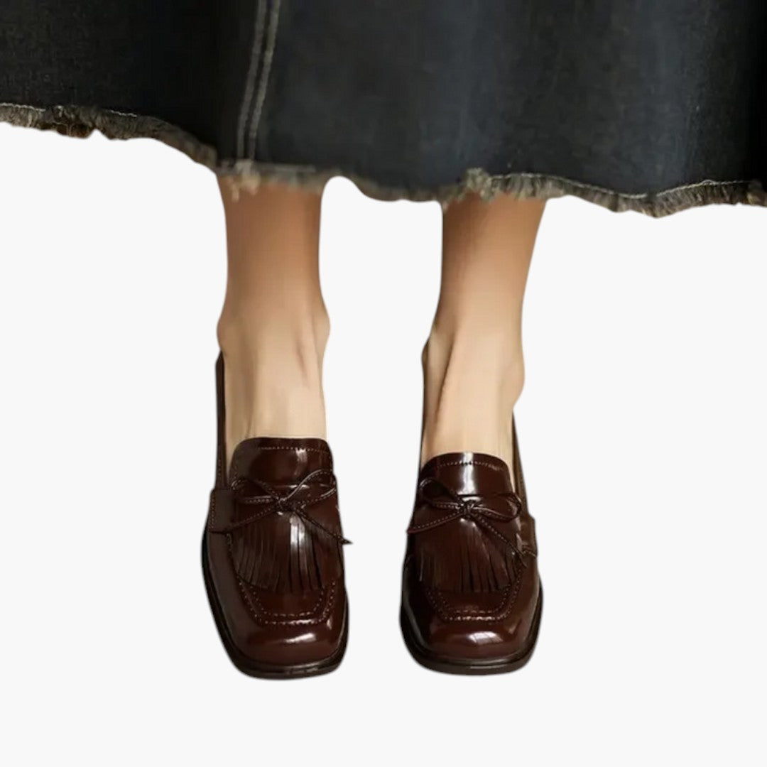 Buty damskie na słupku z gumową podeszwą