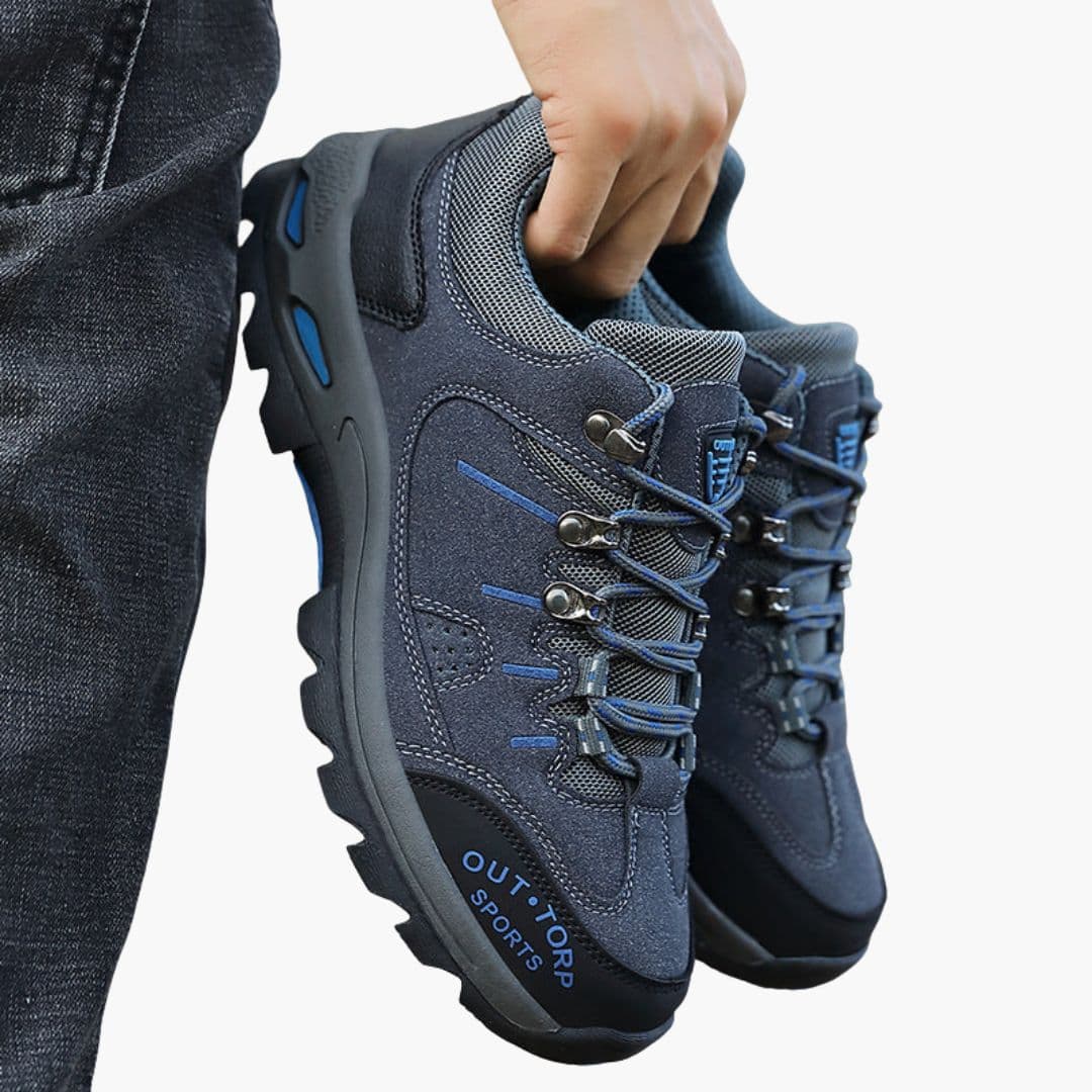 Chaussures de Randonnée Homme à Lacets avec Panneaux Mesh