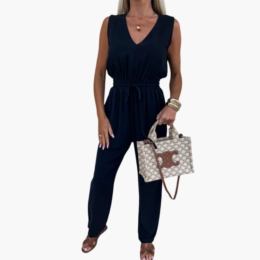 Damenoverall mit V-Ausschnitt