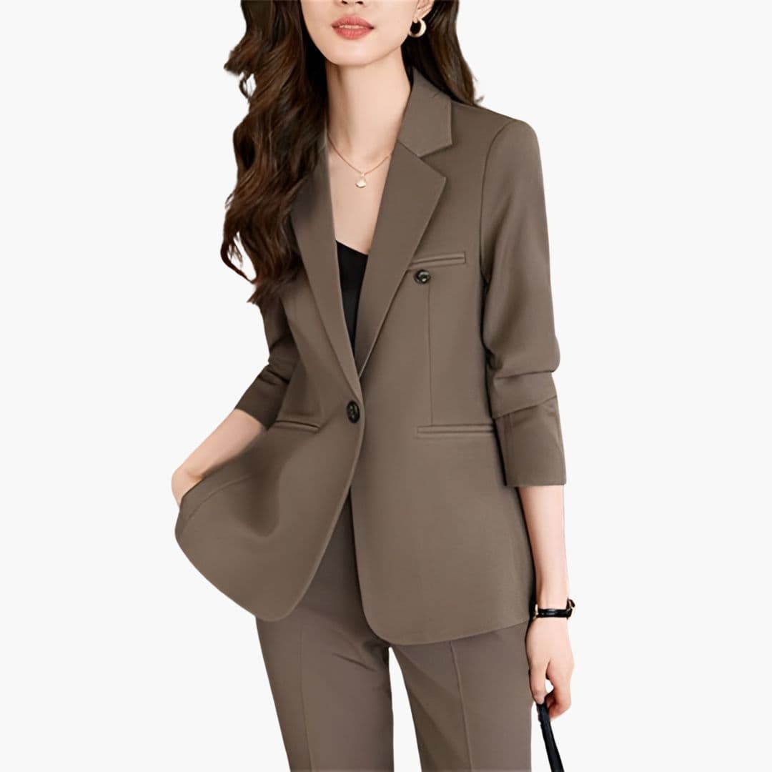 Damenkostüm mit Reversjacke