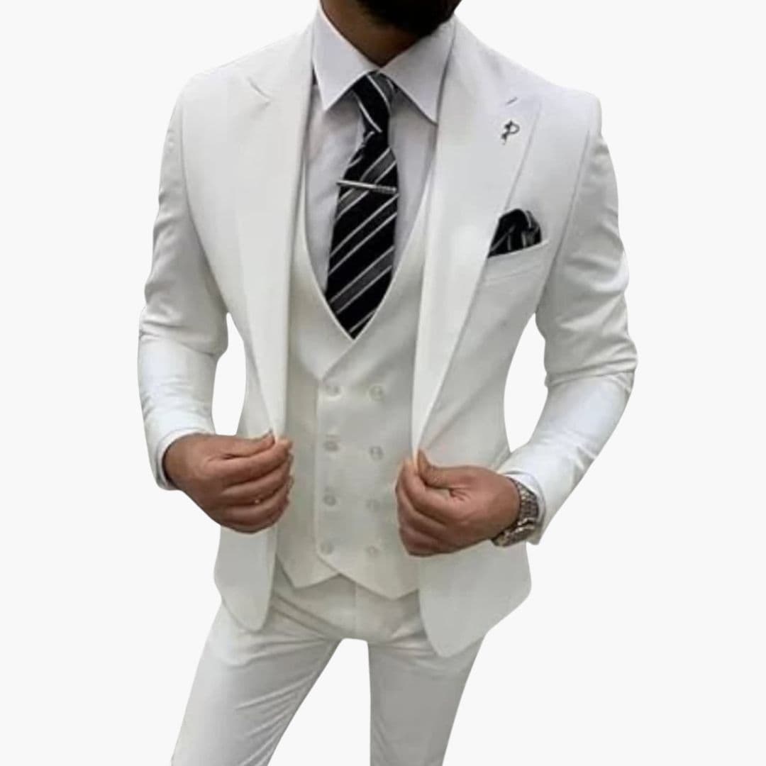 Costume homme trois pièces avec gilet