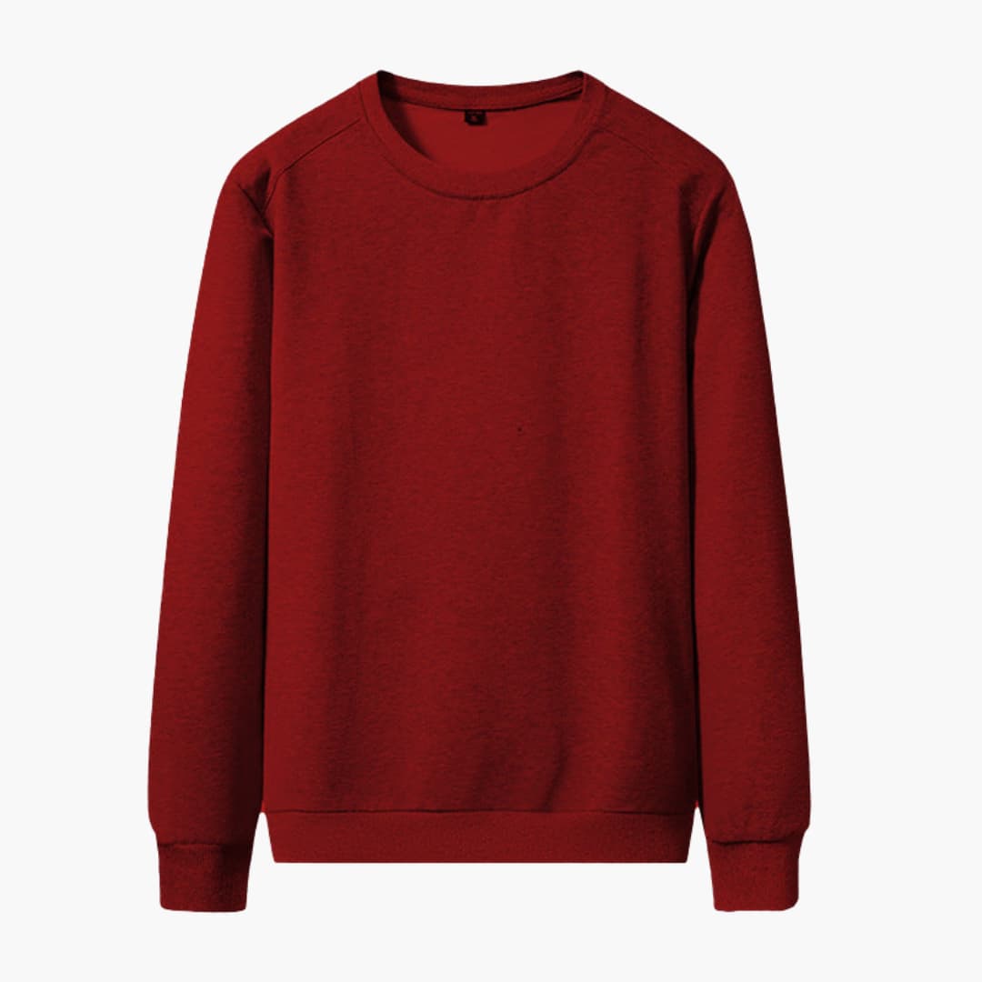 Sport-Sweatshirt für Damen mit Rundhalsausschnitt
