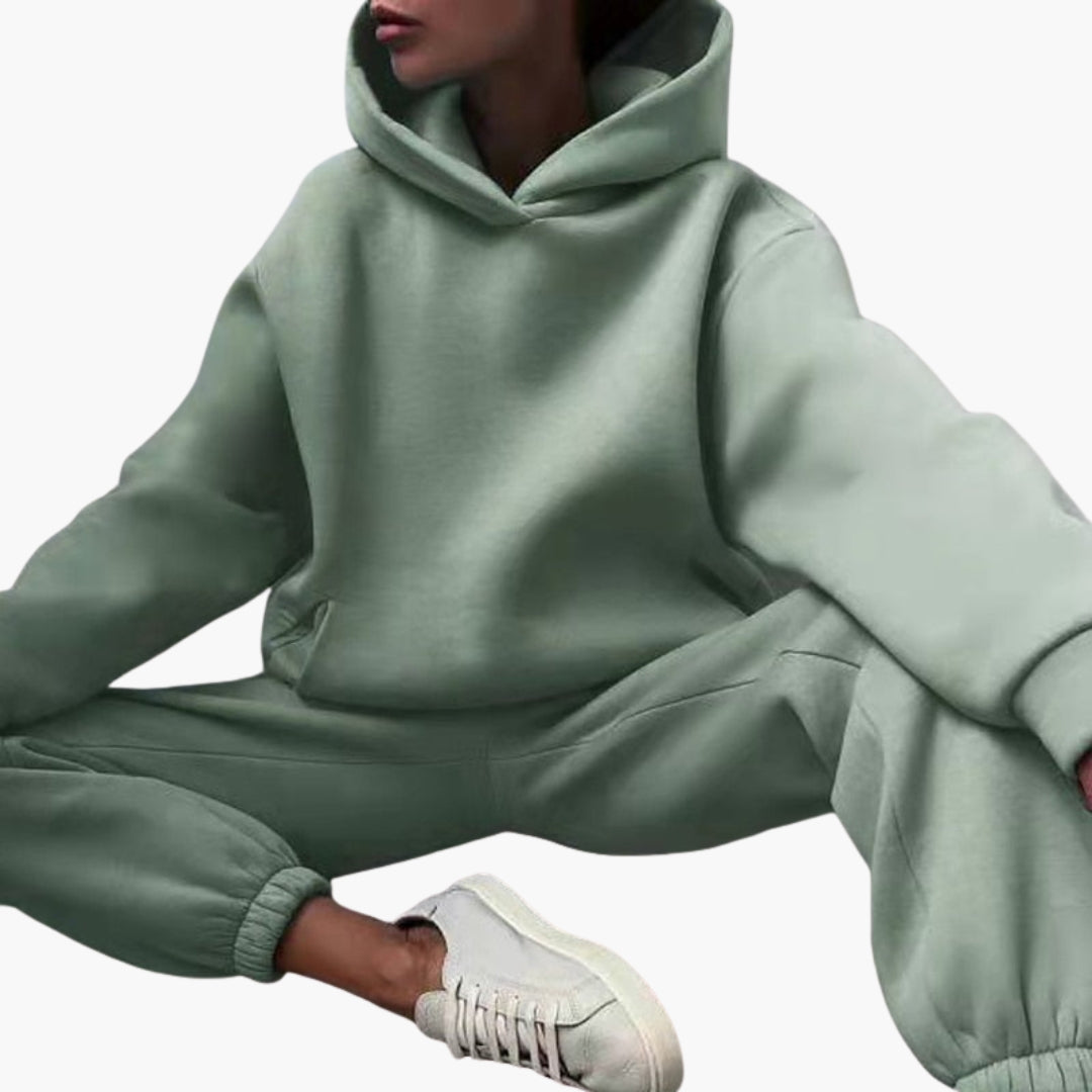Ensemble Jogging Femme avec Haut à Capuche