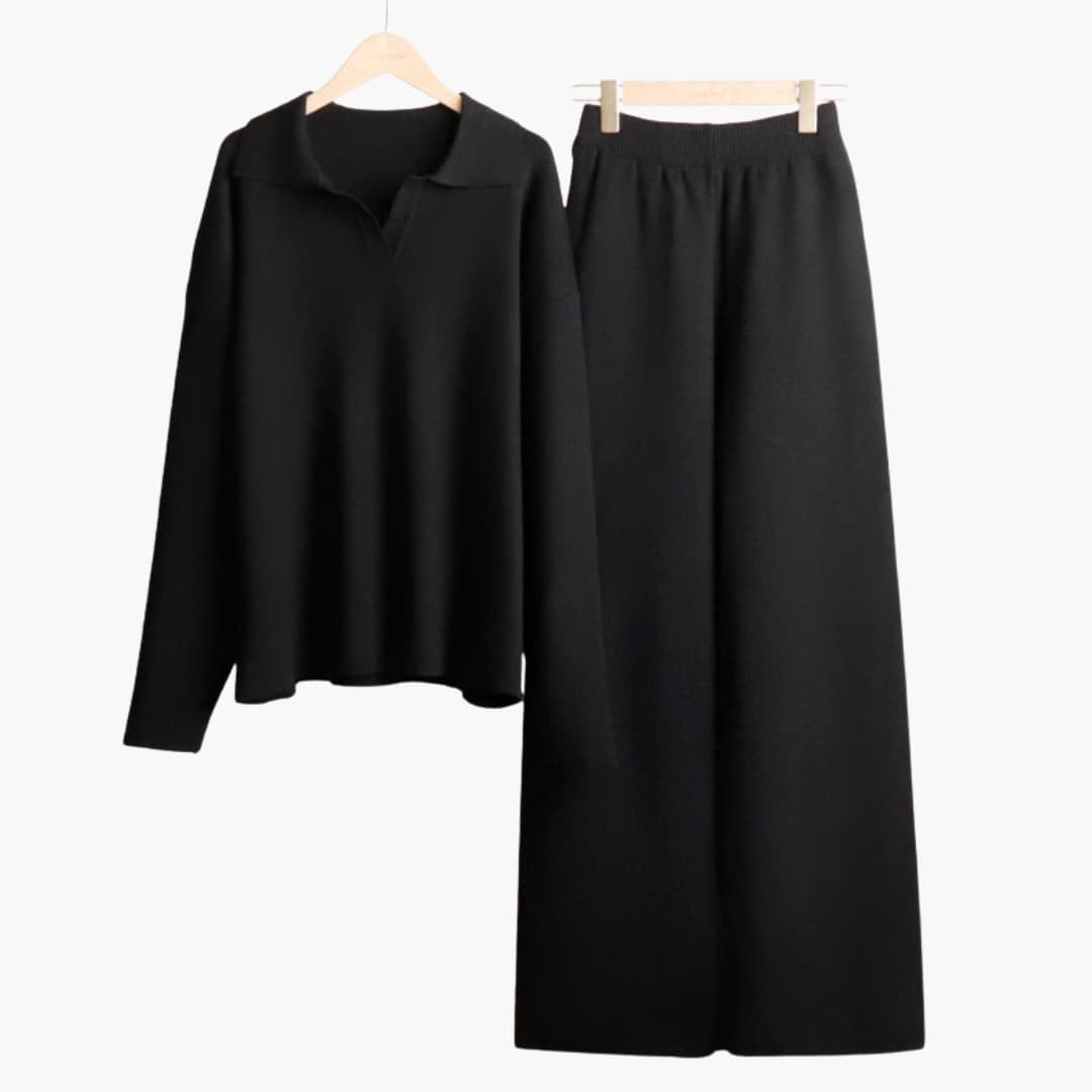 Ensemble Loungewear Femme avec Pull Oversize et Pantalon Large