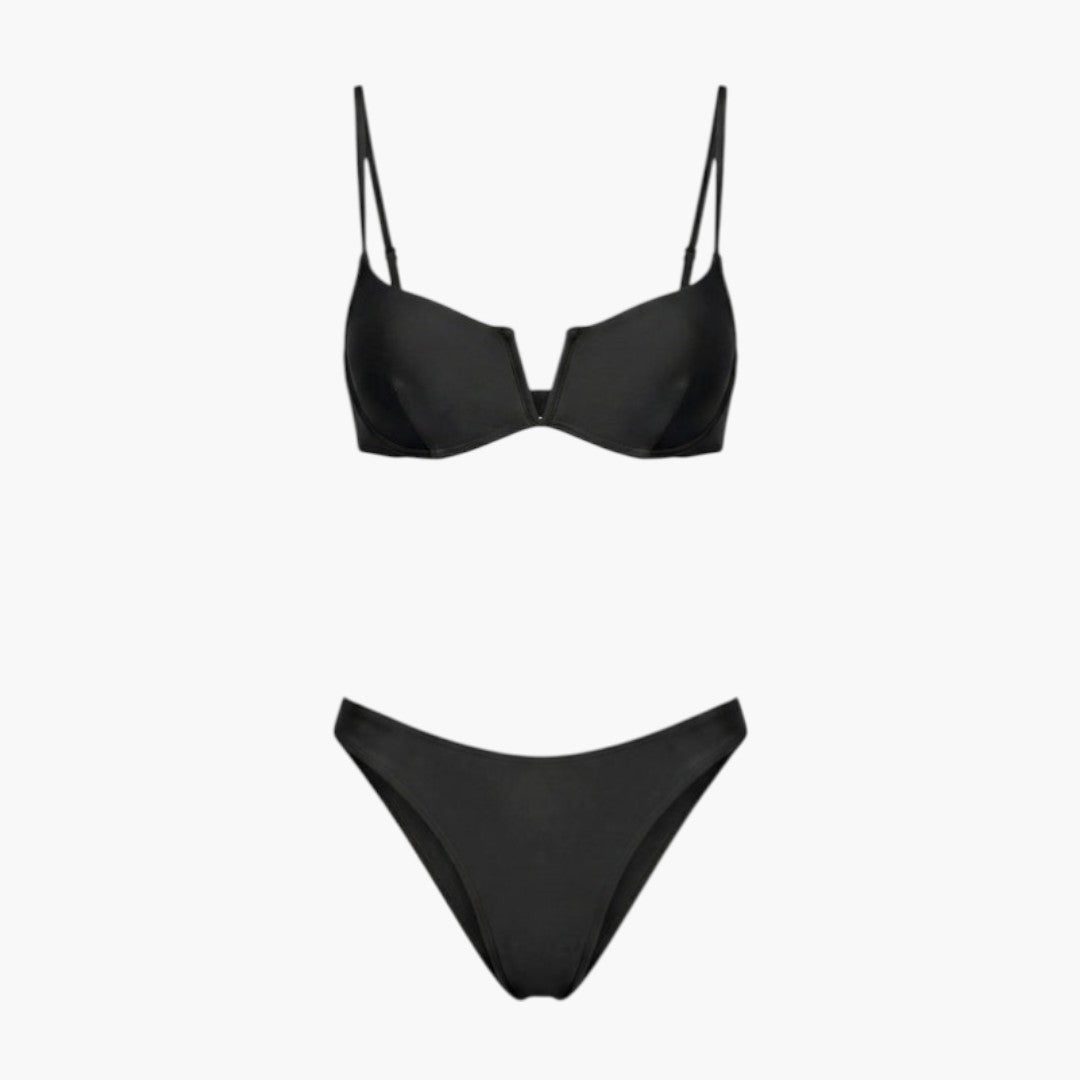 Ensemble bikini femme a haut push up et Brazilian style