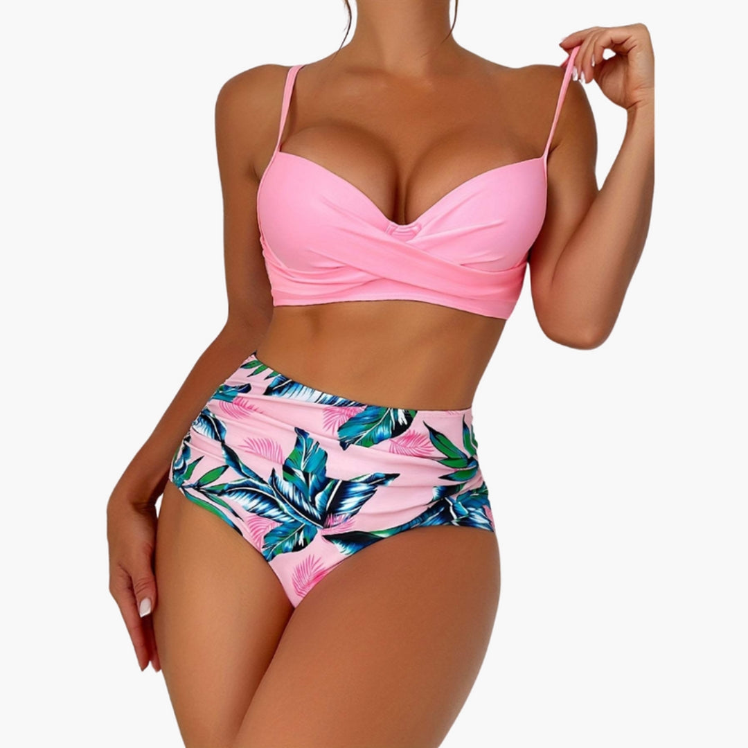 Ensemble bikini femme avec haut push up