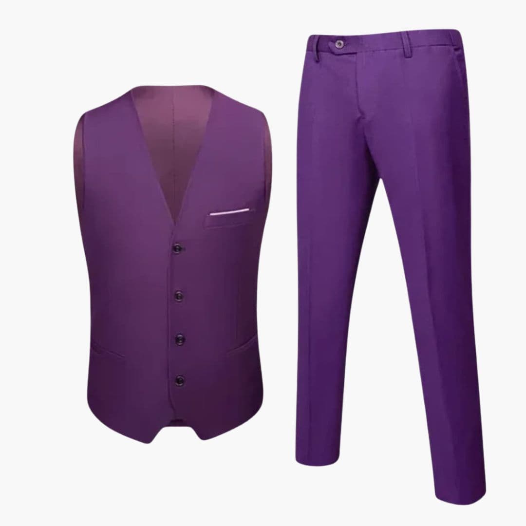 Ensemble gilet et pantalon homme