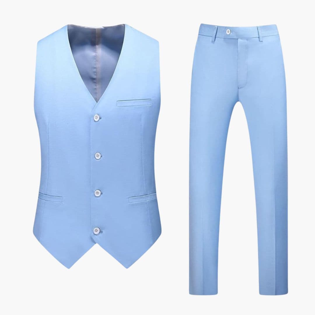 Ensemble gilet et pantalon homme