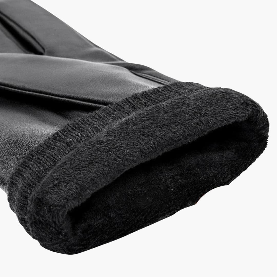 Herenhandschoenen met drukknoopsluiting