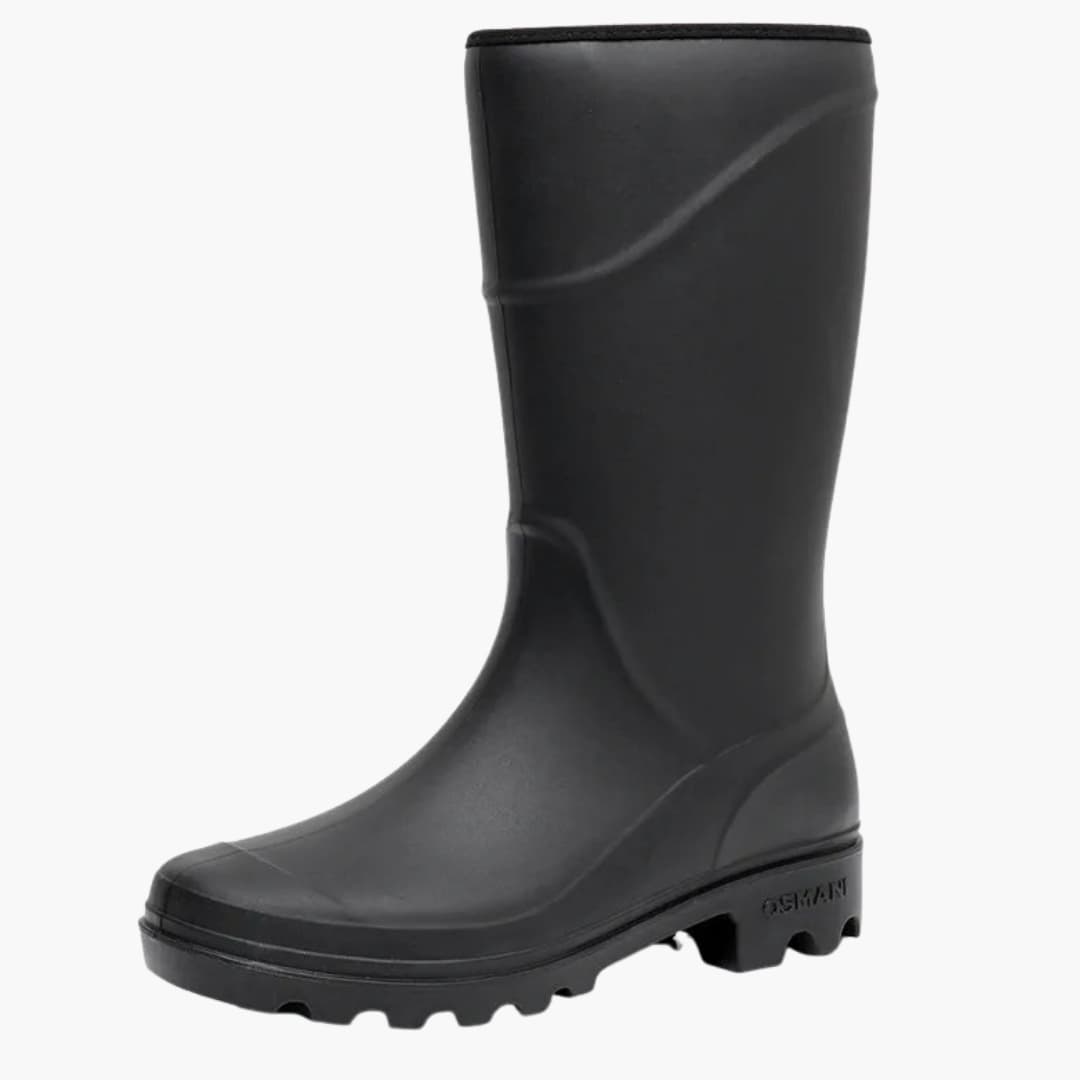 Męskie wysokie buty z profilowaną podeszwą i wzmocnioną cholewką