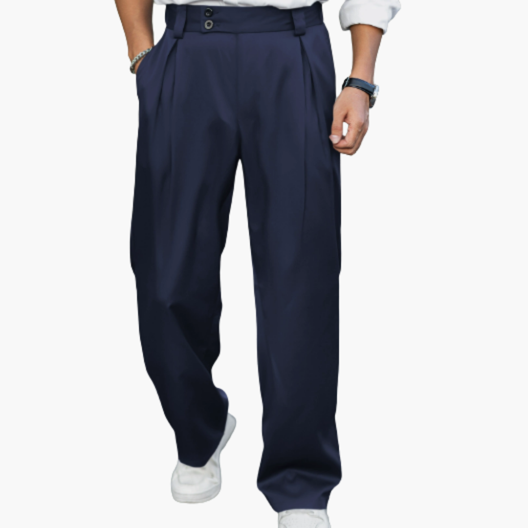 Homme Pantalon slim avec Coupe ajustée pour Tenue de bureau