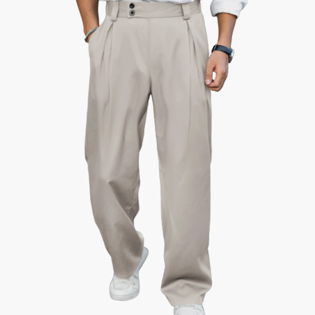 Homme Pantalon slim avec Coupe ajustée pour Tenue de bureau
