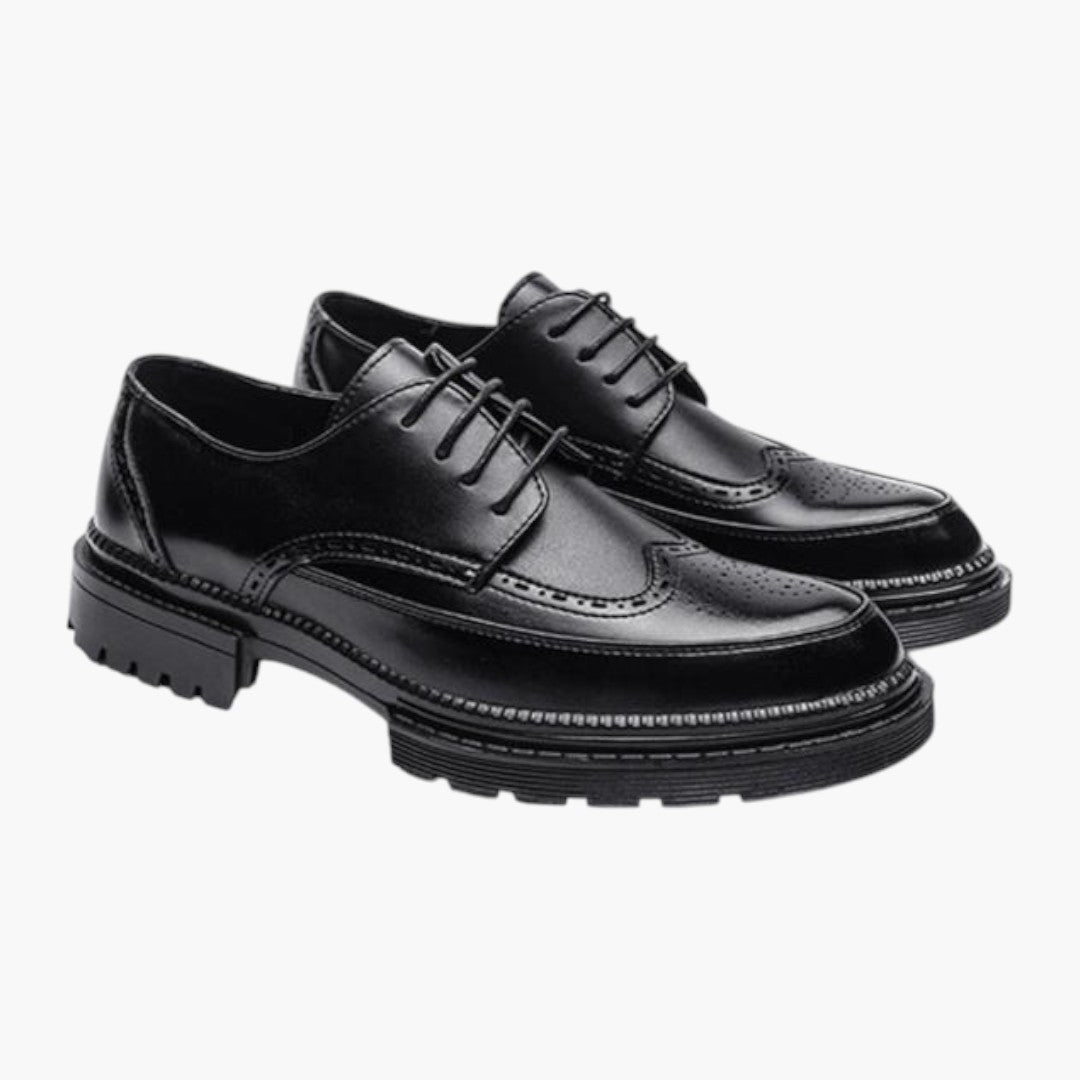 Hommes Chaussures Brogue avec Dessus PU et Semelle Caoutchouc