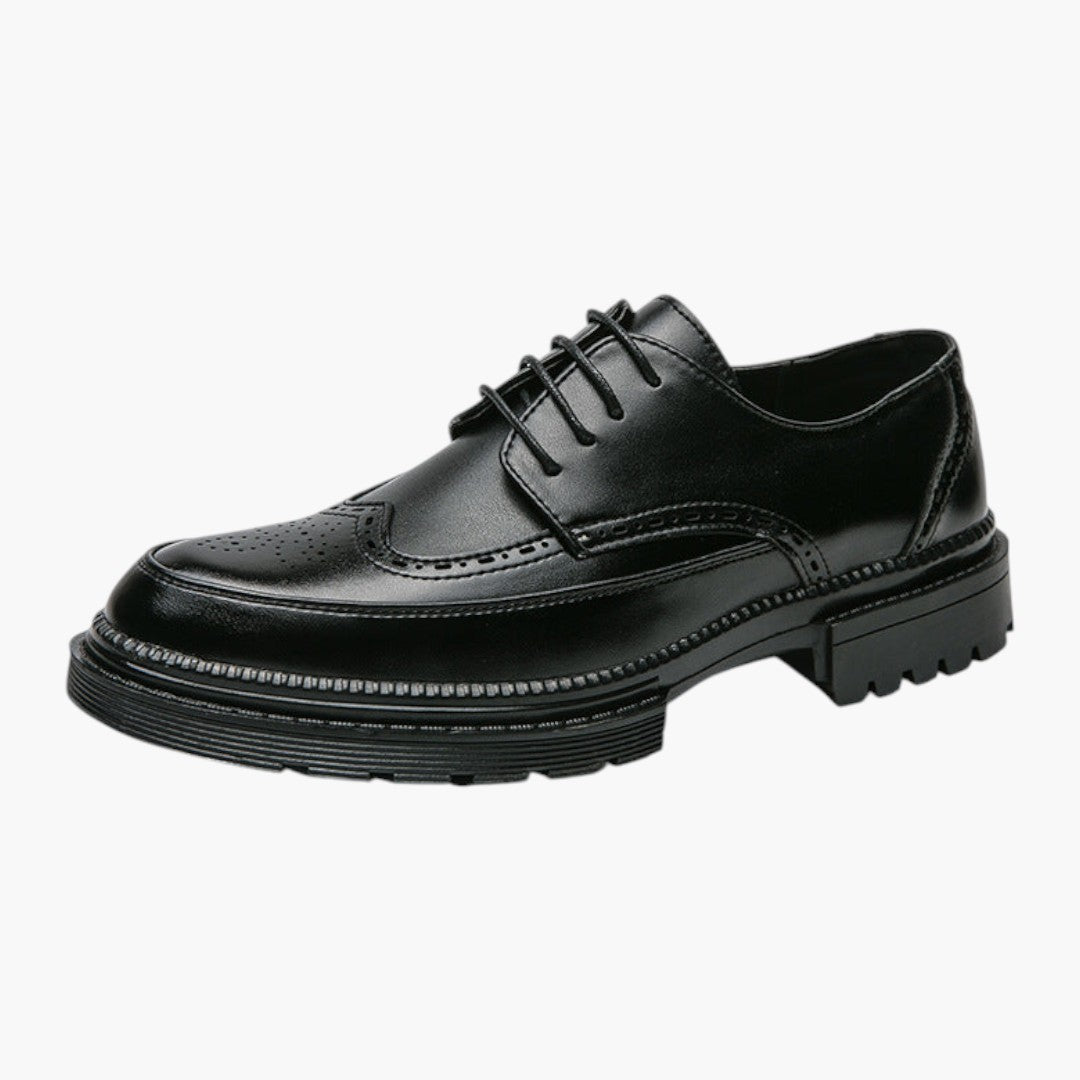 Hommes Chaussures Brogue avec Dessus PU et Semelle Caoutchouc