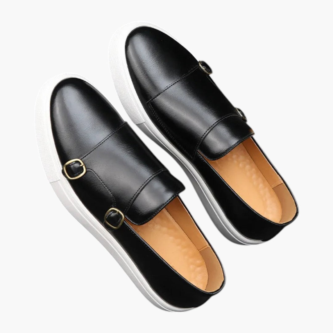 Heren Comfortabele Mocassins met PU Bovenwerk en Rubberzool