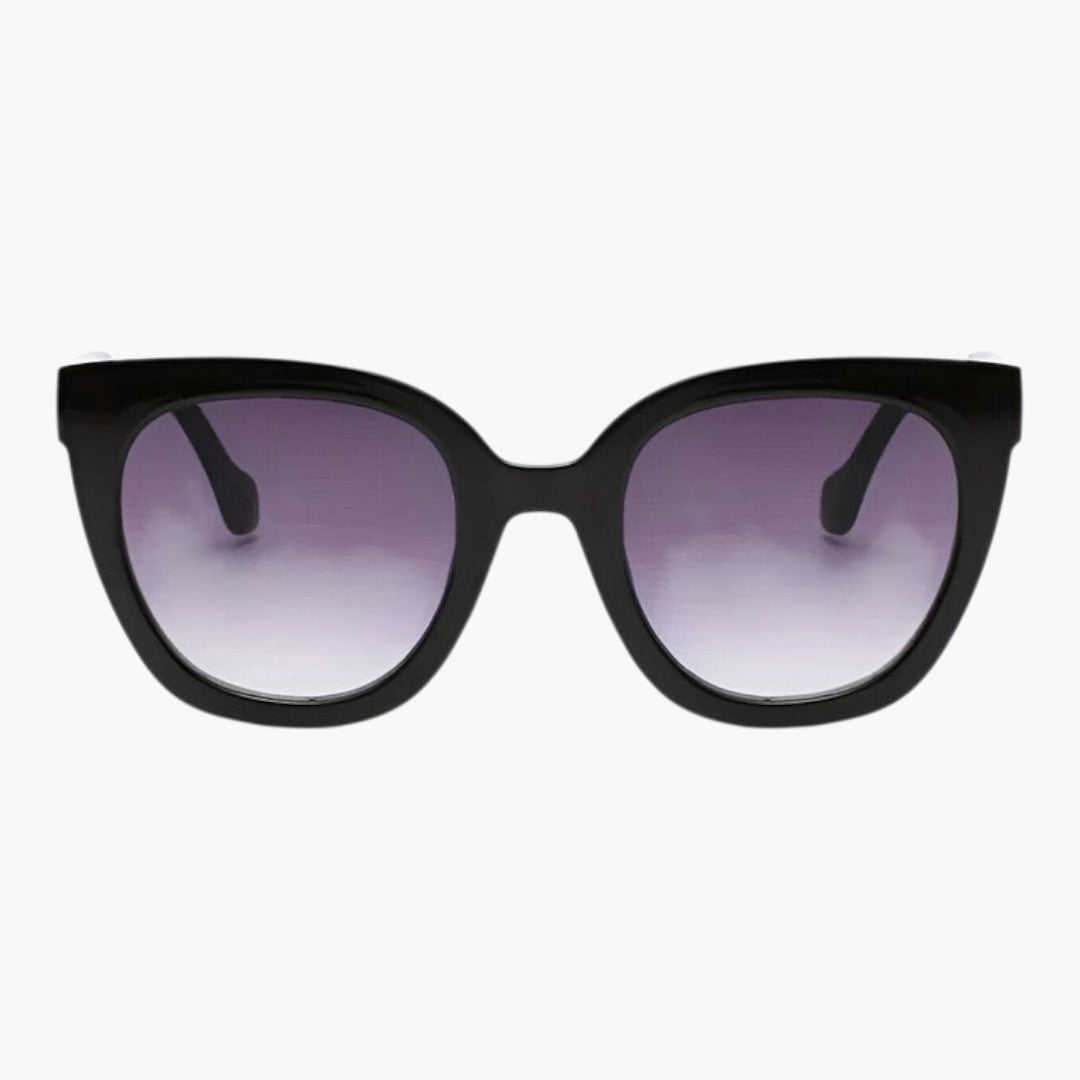 Damen-Sonnenbrille mit Cat-Eye-Form und dicker Fassung