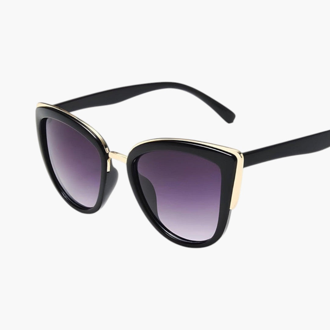 Lunettes de Soleil Femme avec Forme Cat Eye et Verres Dégradés