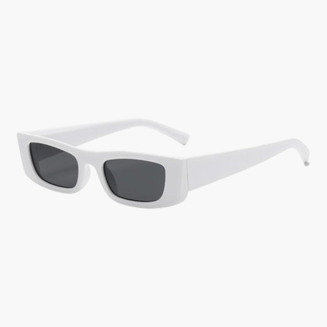 Women's Sunglasses with Square Frame and Wide Temples