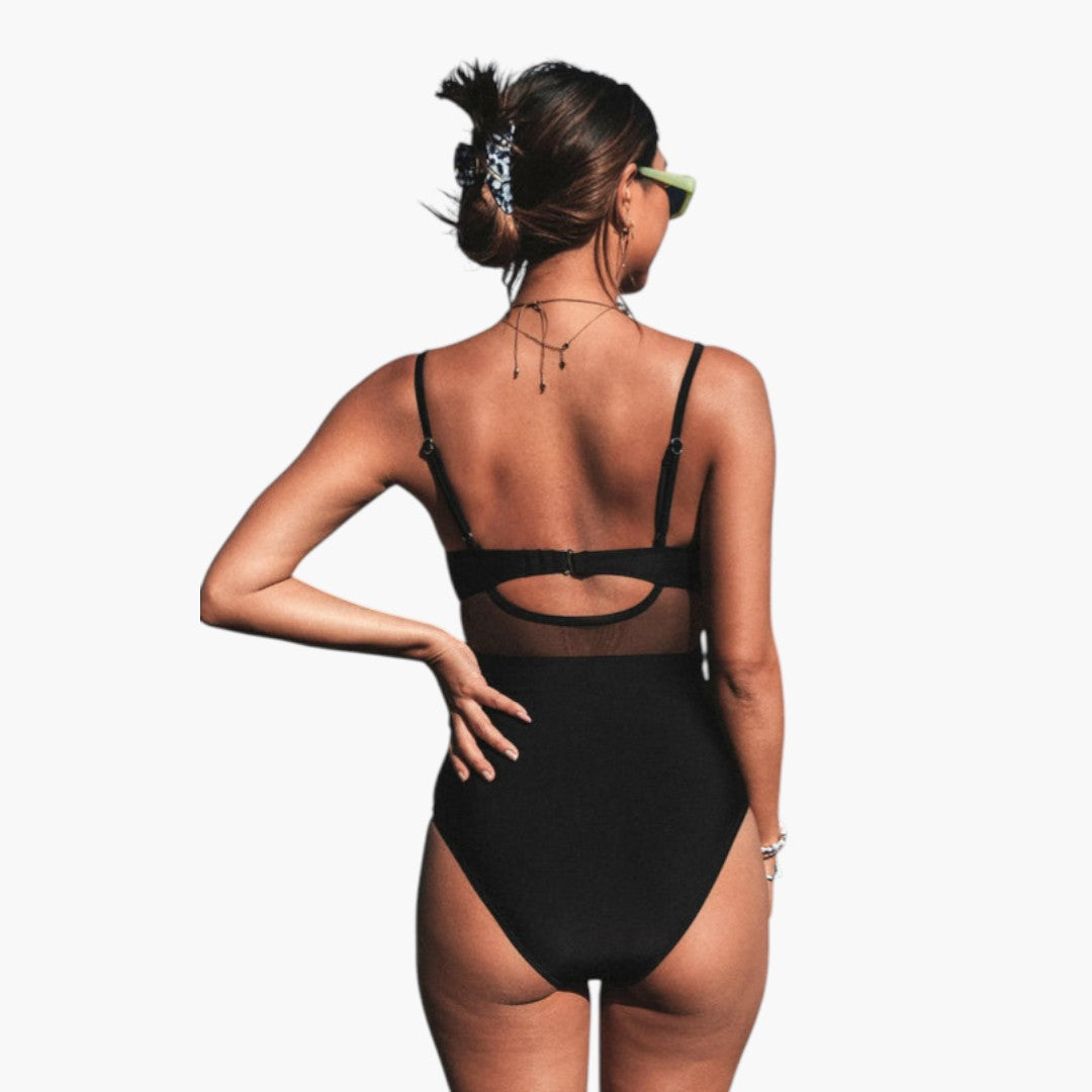 Maillot de bain une pièce femmes a effet push up