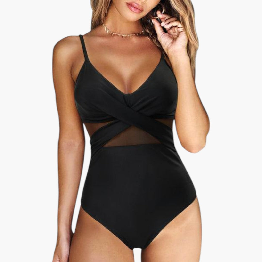 Maillot de bain une pièce femmes a effet push up