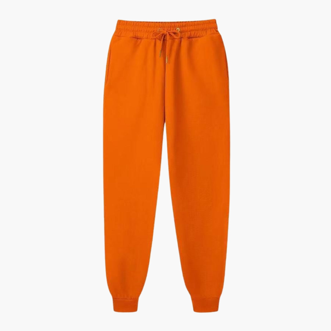 Pantalon femme avec taille élastique et poches