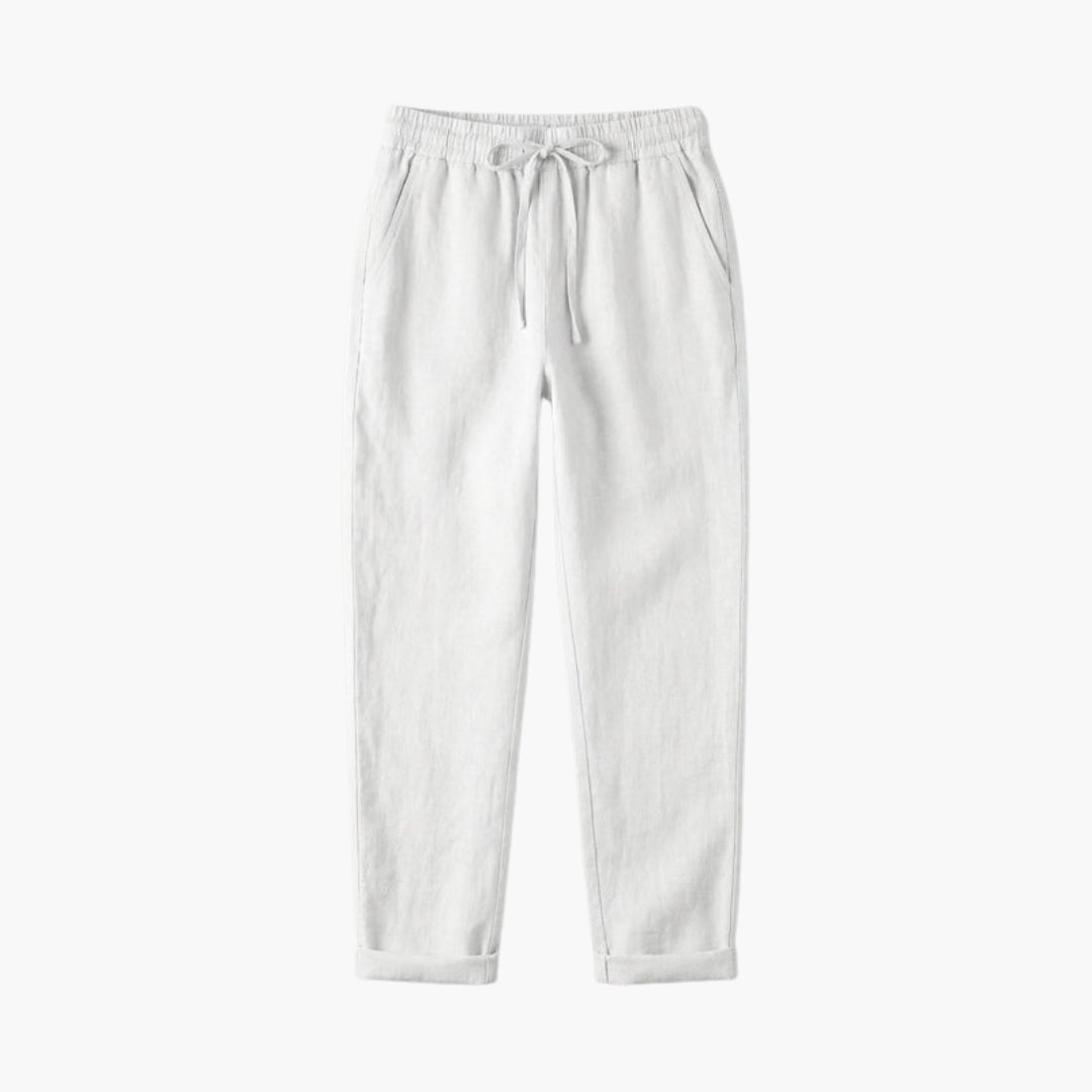 Women's trousers with drawstring waist