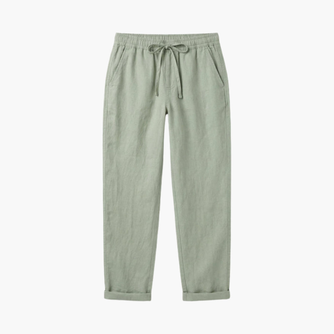 Women's trousers with drawstring waist