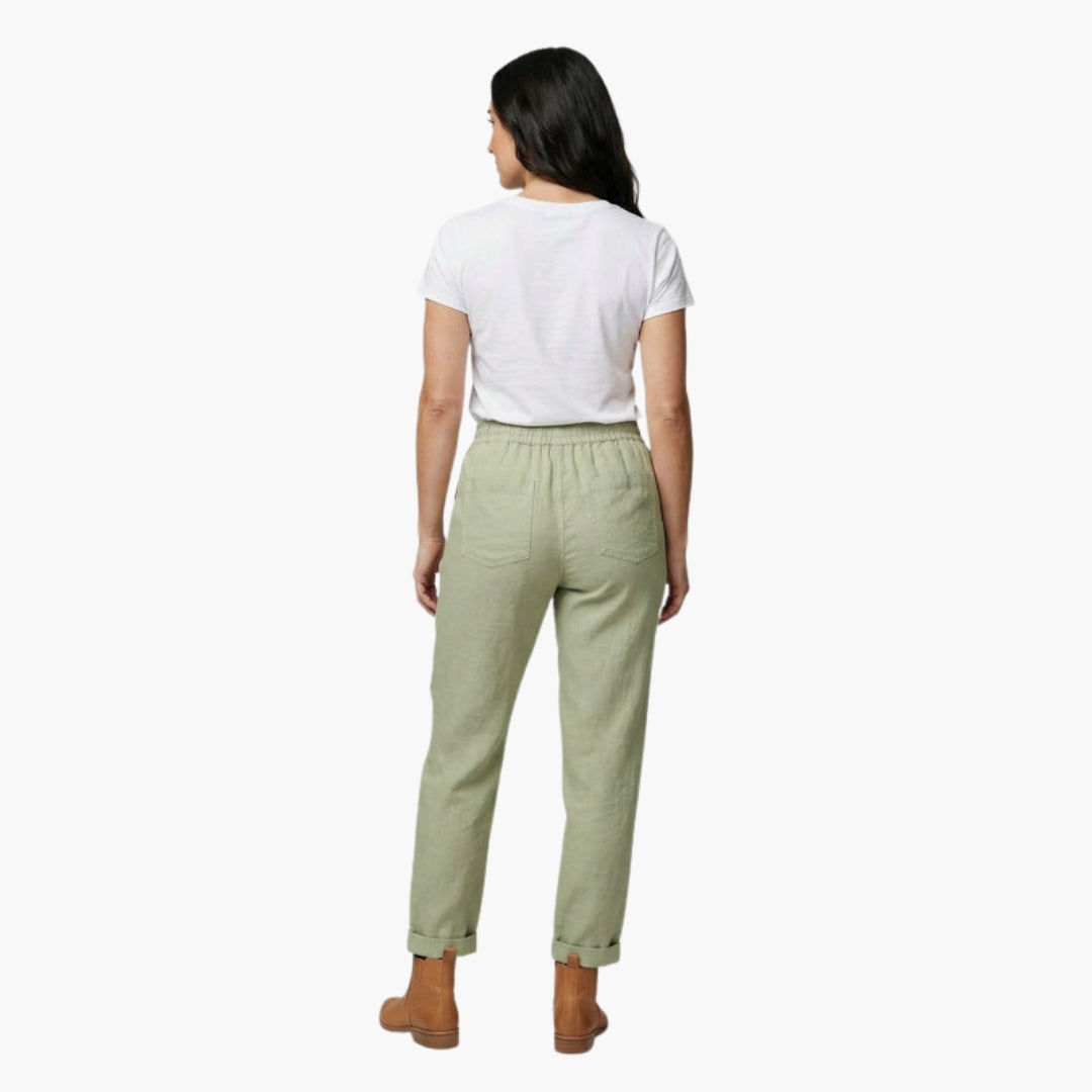 Women's trousers with drawstring waist