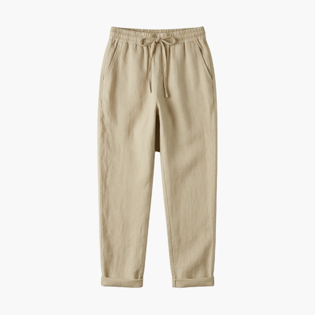 Women's trousers with drawstring waist