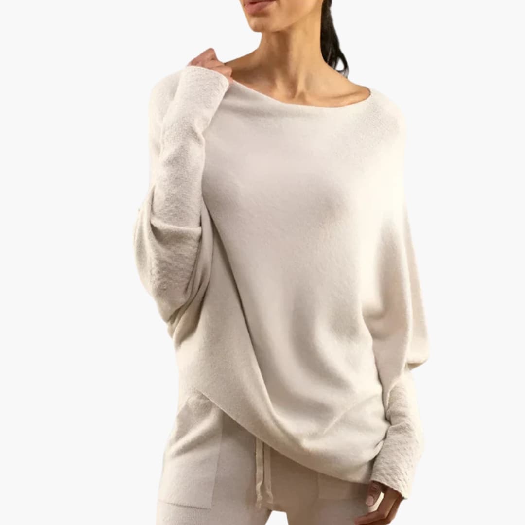 Oversized Women's Pullover for Casual Outfit with Loose Fit