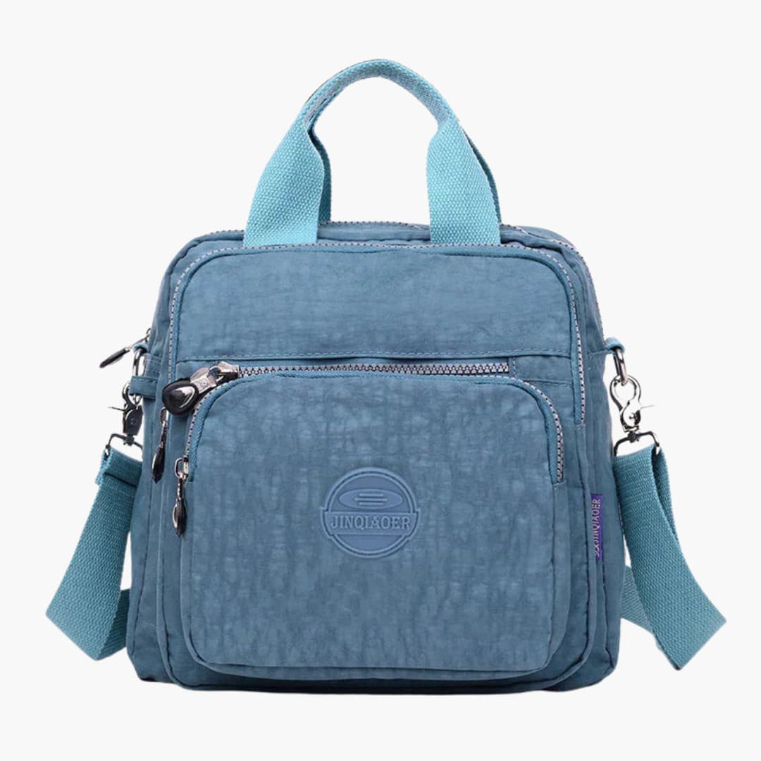 Shoulder bag for women with adjustable strap and multiple pockets