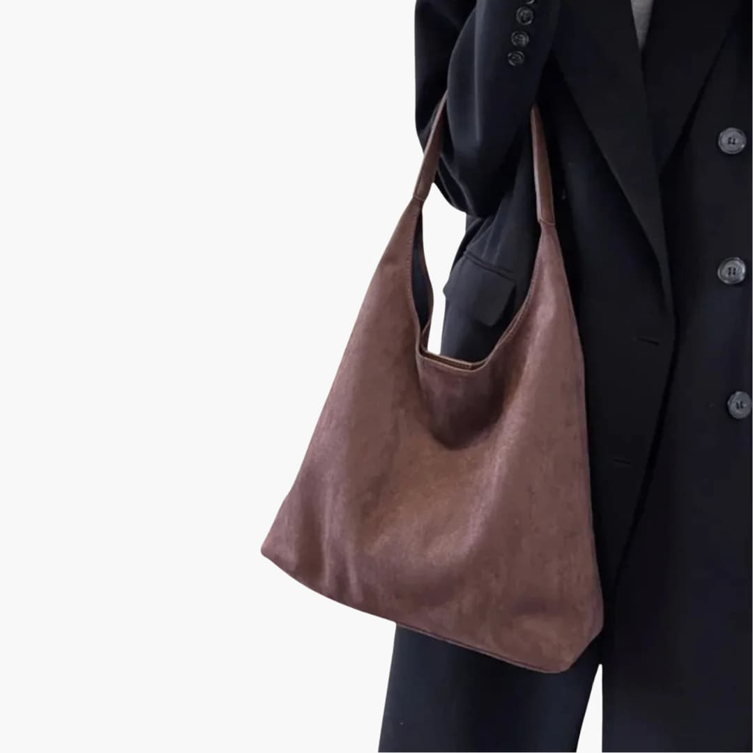 Handtasche für Damen mit schlichtem Design und verstellbarem Schulterriemen