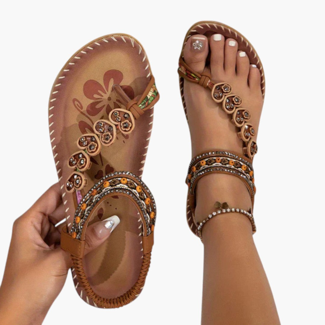 Women's Sandals with Flexible Sole and Easy Slip-On
