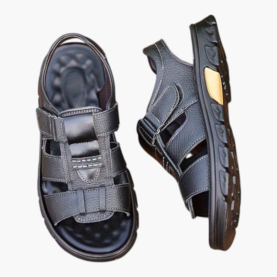 Men's Open-Toe Sandals with Rubber Soles