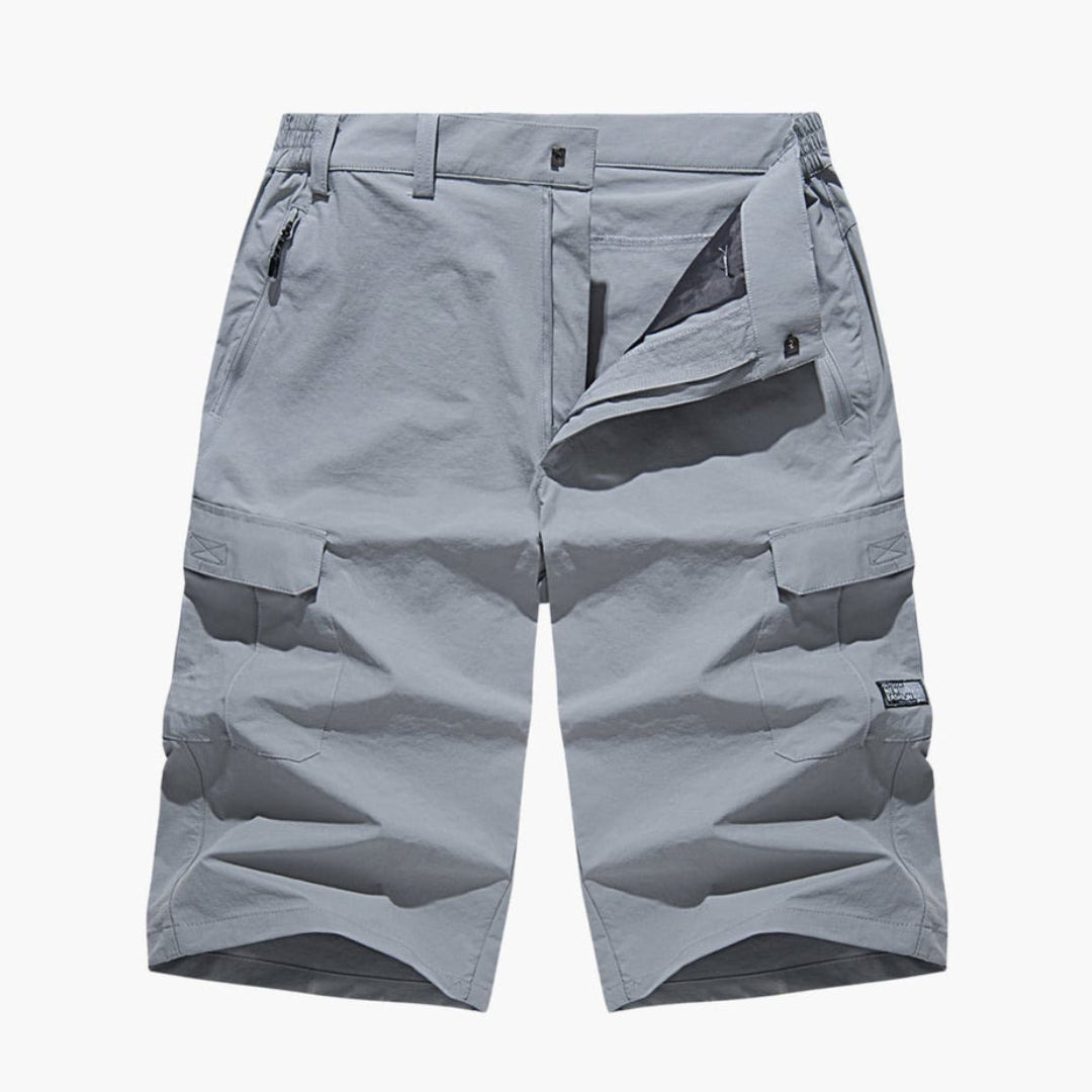 Short cargo homme a poches et passants ceinture