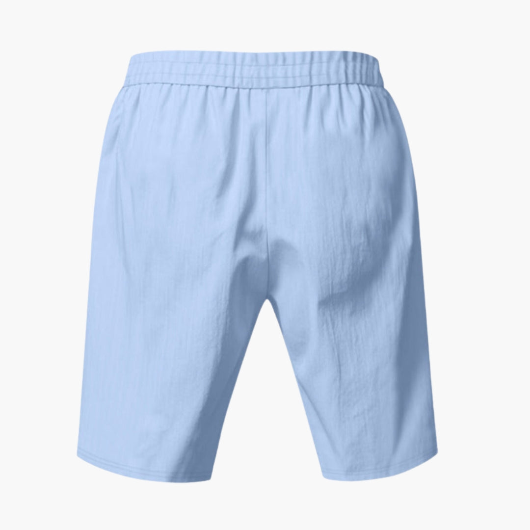 Men's Athletic Shorts with Elastic Waistband