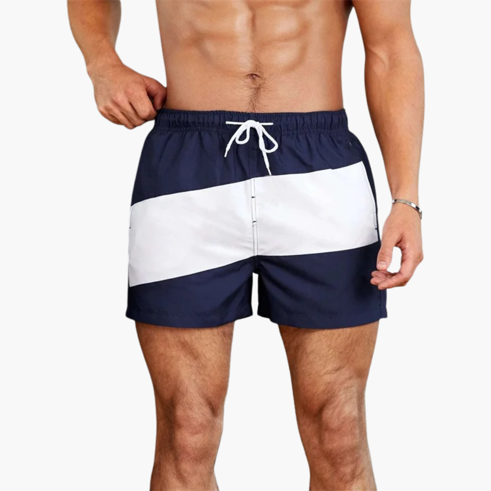 Short de bain pour homme avec poches latérales
