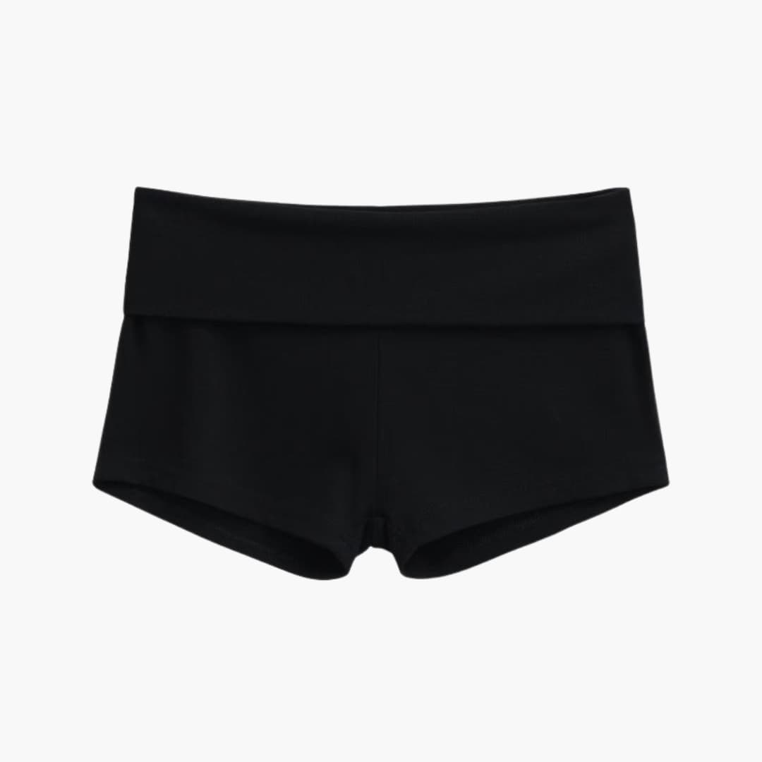 Short de sport femme avec taille large