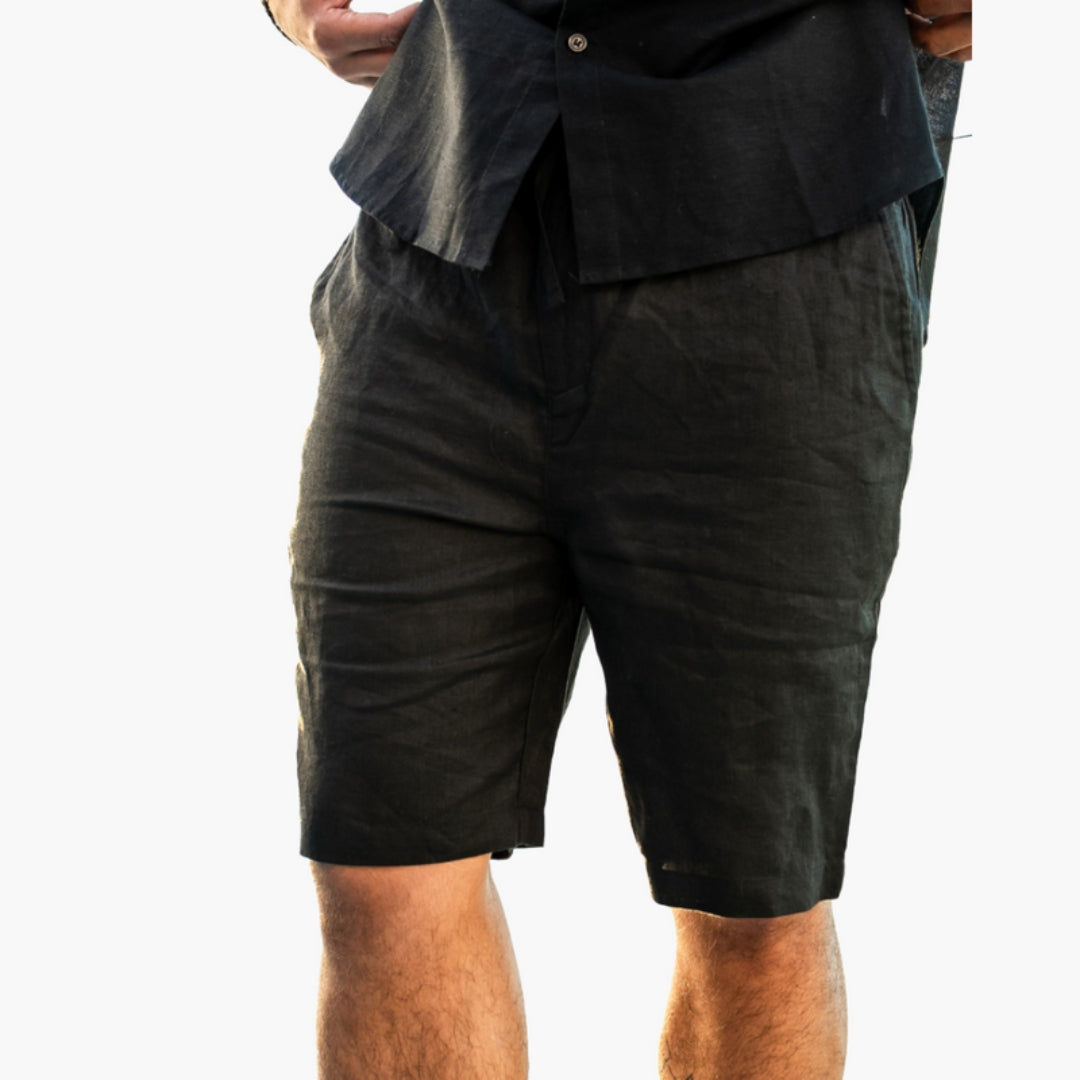 Short homme avec taille élastique