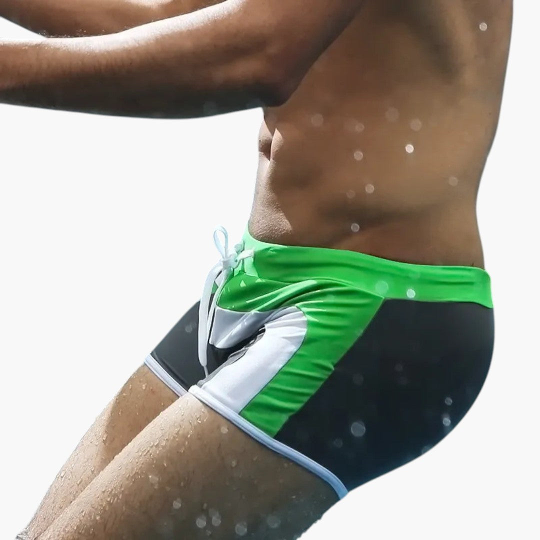Badehose für Herren mit Seitentaschen