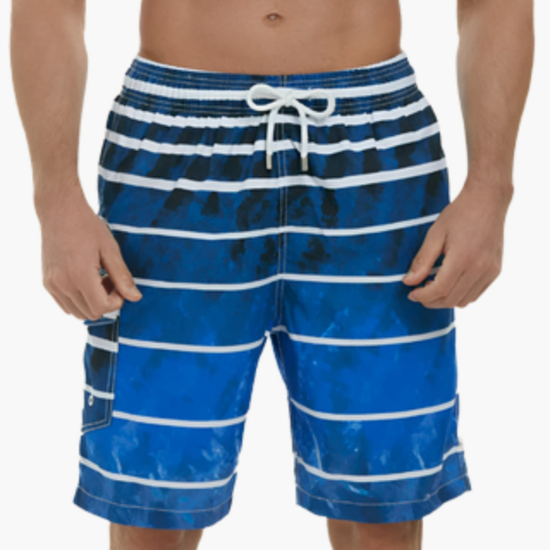Shorts de bain pour hommes a taille élastique