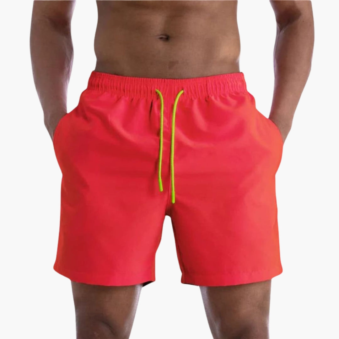 Herreshorts med snøre i taljen