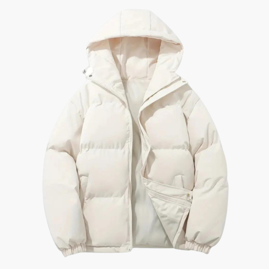 Veste à capuche homme avec isolation thermique