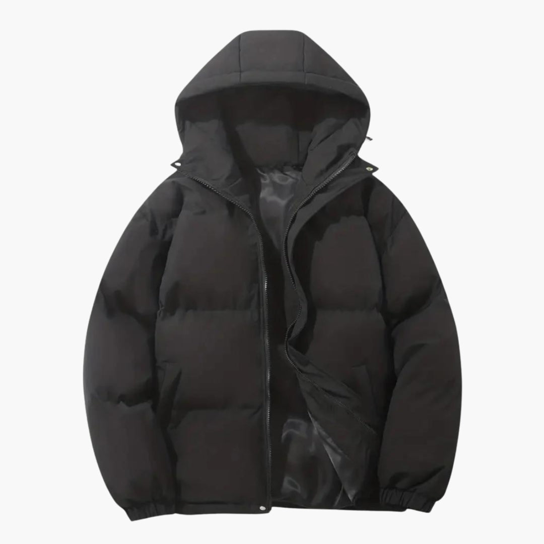 Veste à capuche homme avec isolation thermique