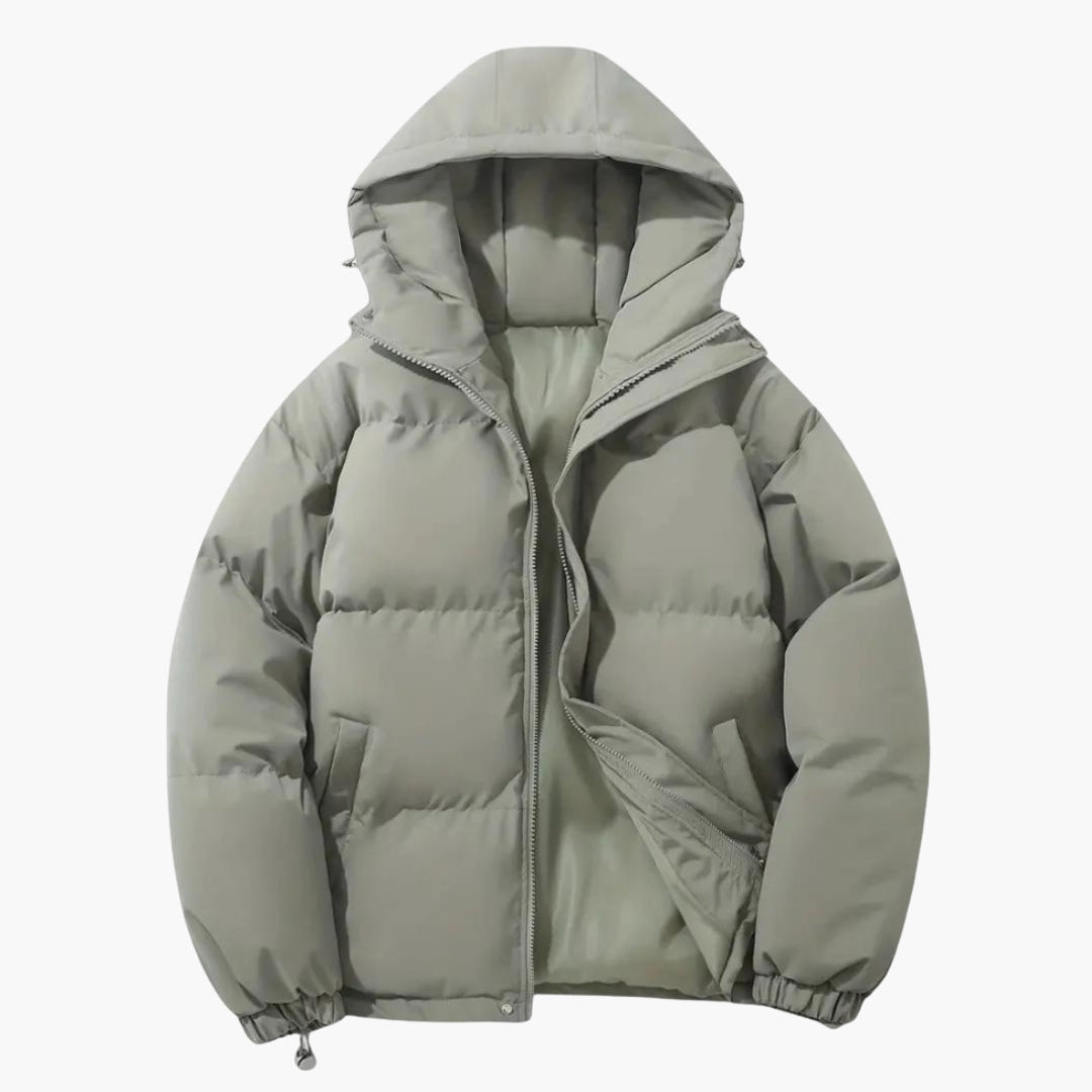 Veste à capuche homme avec isolation thermique